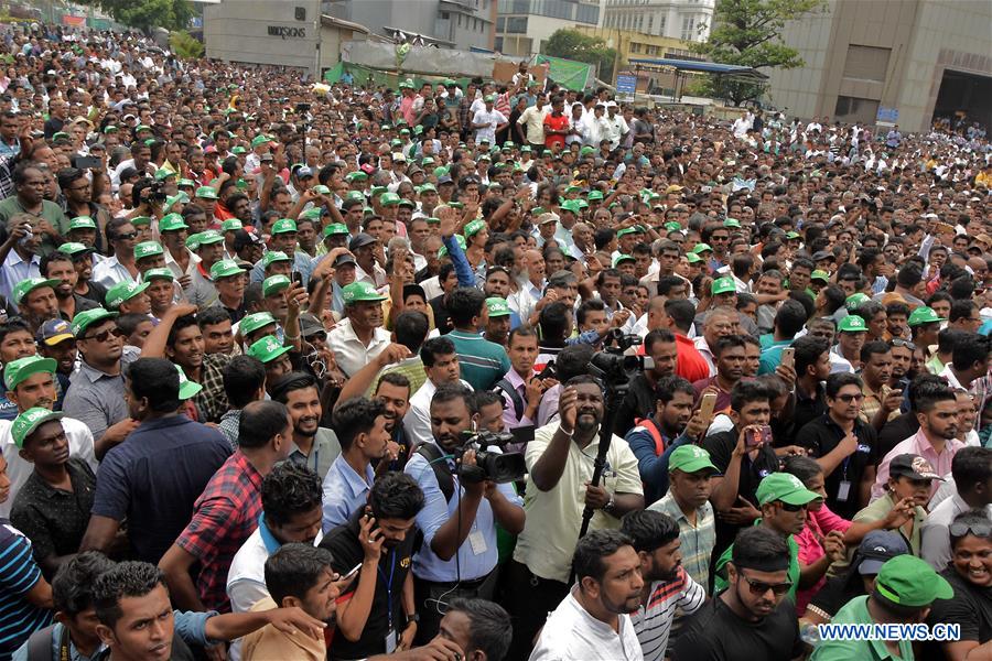 SRI LANKA-COLOMBO-PROTEST