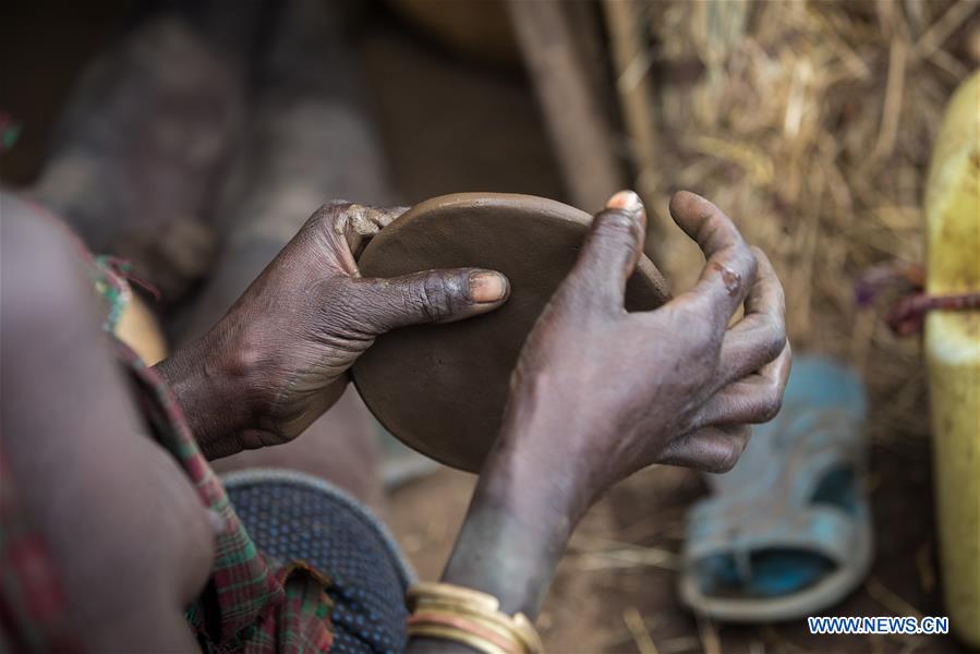 ETHIOPIA-SOUTHERN REGIONAL STATE-PRIMITIVE TRIBE-MURSI