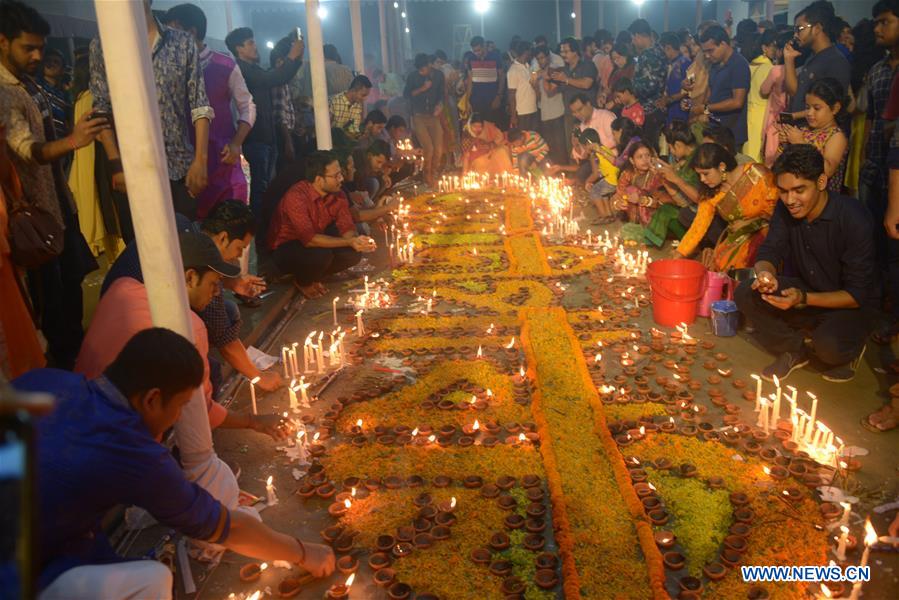 BANGLADESH-DHAKA-DIWALI FESTIVAL