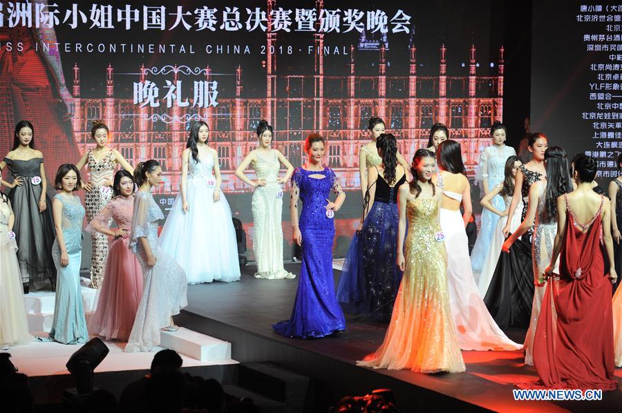 CHINA-BEIJING-MISS INTERNATIONAL CHINA 2018-FINAL (CN)