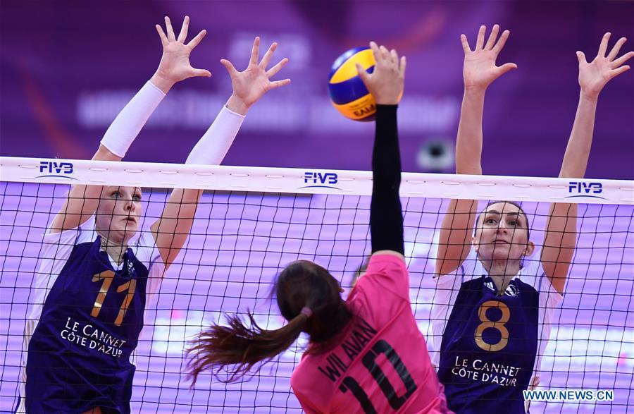 (SP)CHINA-SHAOXING-VOLLEYBALL-FIVB-WOMEN'S CLUB WORLD CHAMPIONSHIP