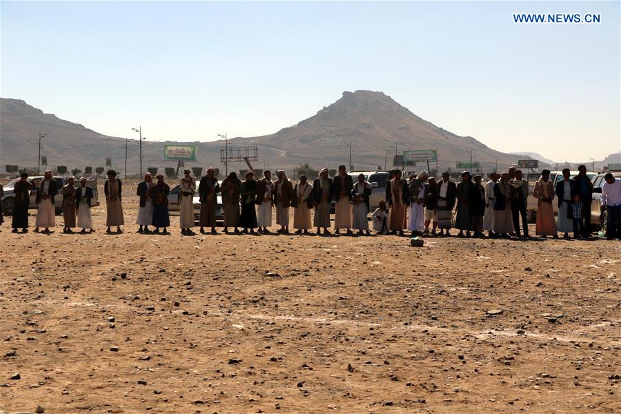 YEMEN-SANAA-HOUTHI-RALLY-CEASE-FIRE-HODEIDAH