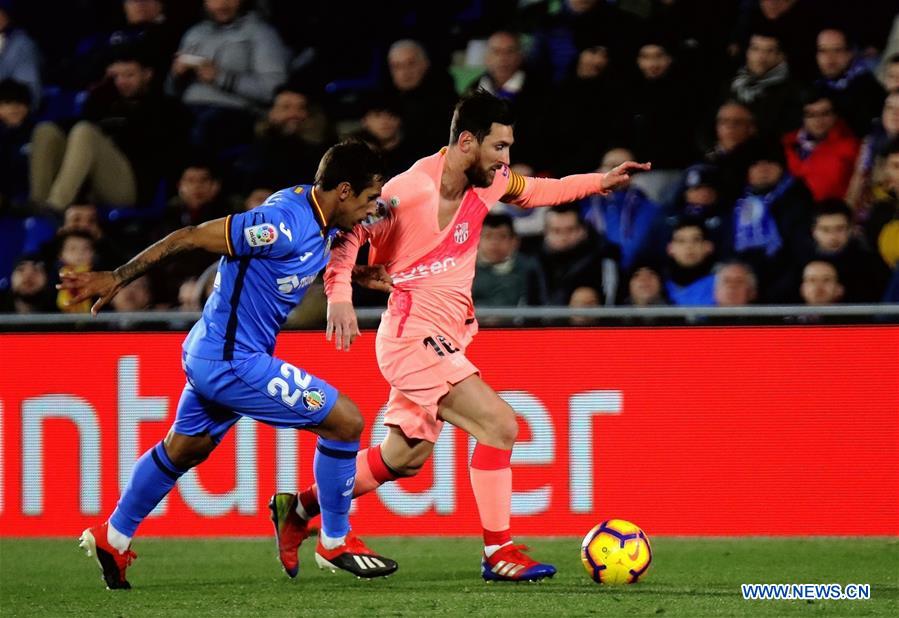 (SP)SPAIN-GETAFE-SOCCER-LA LIGA-BARCELONA VS GETAFE