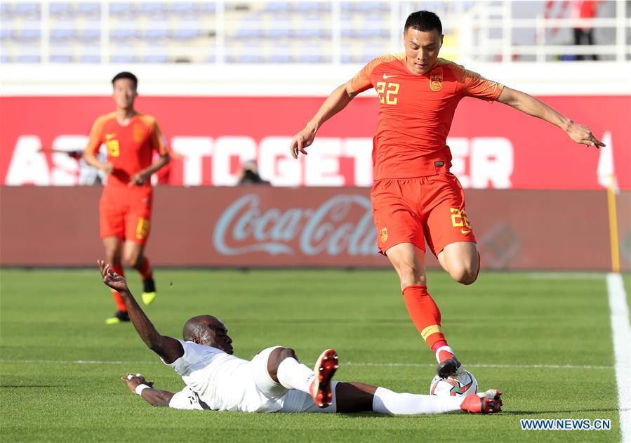 (SP)UAE-AL AIN-SOCCER-ASIAN CUP-CHINA VS KYRGYZ REPUBLIC