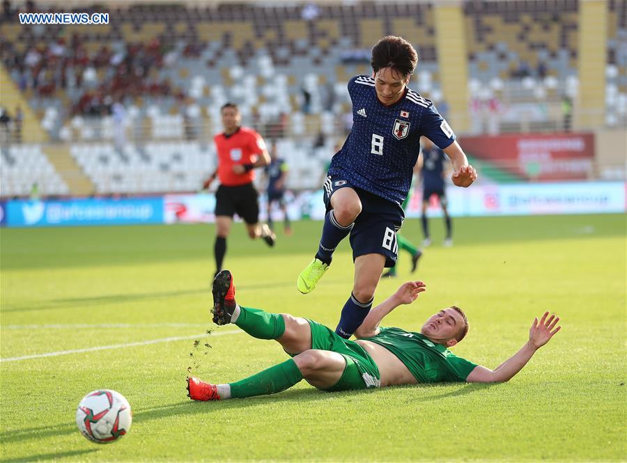 (SP)UAE-ABU DHABI-SOCCER-AFC ASIAN CUP 2019-GROUP F-JPN VS TKM