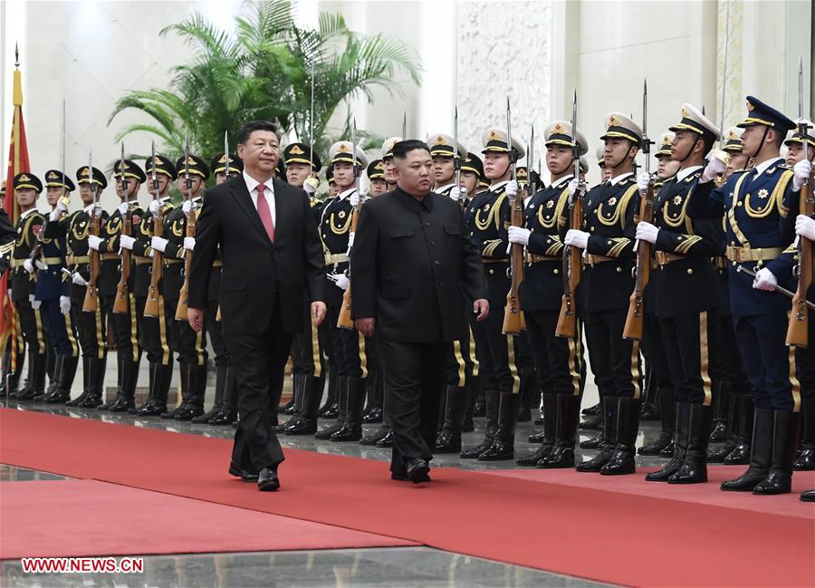 CHINA-BEIJING-XI JINPING-KIM JONG UN-TALKS (CN)