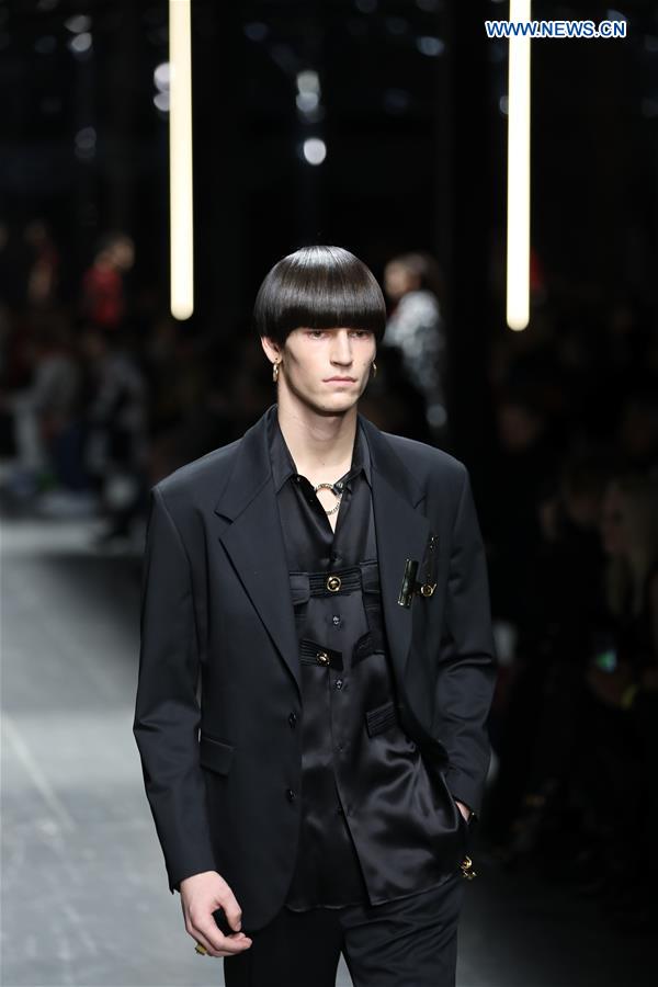 ITALY-MILAN-MEN'S FASHION WEEK-VERSACE