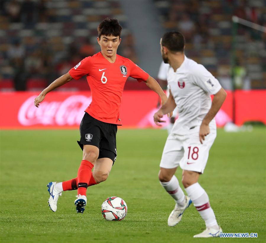 (SP)UAE-ABU DHABI-SOCCER-AFC ASIAN CUP 2019-QUARTERFINAL-KOR VS QAT