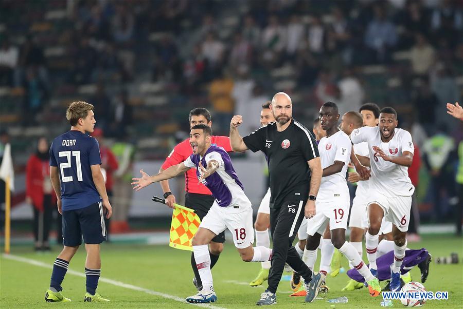 (SP)UAE-ABU DHABI-SOCCER-AFC ASIAN CUP 2019-FINAL-JPN VS QAT