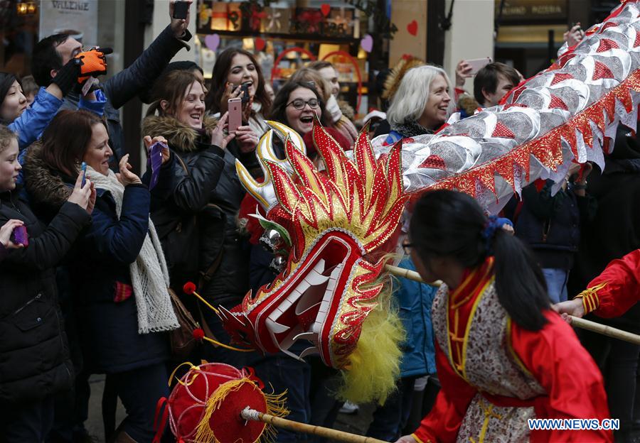 BRITAIN-LONDON-CHINESE LUNAR NEW YEAR-CELEBRATION