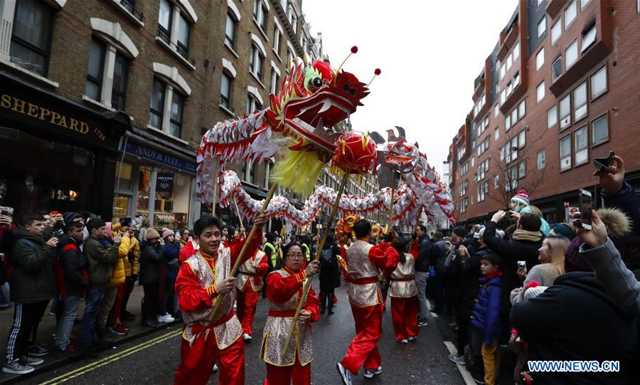 BRITAIN-LONDON-CHINESE LUNAR NEW YEAR-CELEBRATION