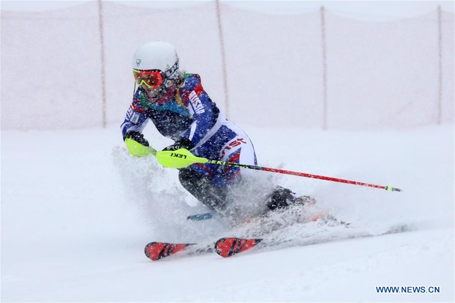 (SP)BOSNIA AND HERZEGOVINA-SARAJEVO-EUROPEAN YOUTH OLYMPIC FESTIVAL-WOMEN'S GIANT SLALOM