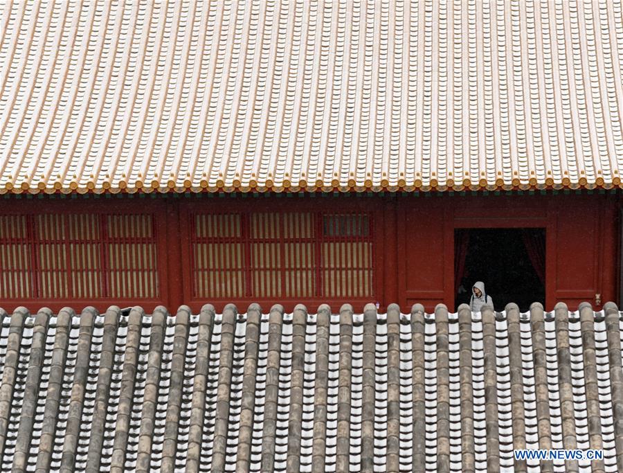 (InPalaceMuseum)CHINA-BEIJING-PALACE MUSEUM-SNOW (CN)