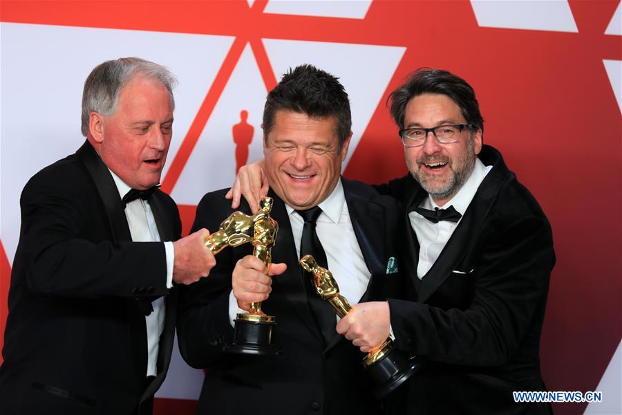 U.S.-LOS ANGELES-OSCARS-BEST SOUND MIXING