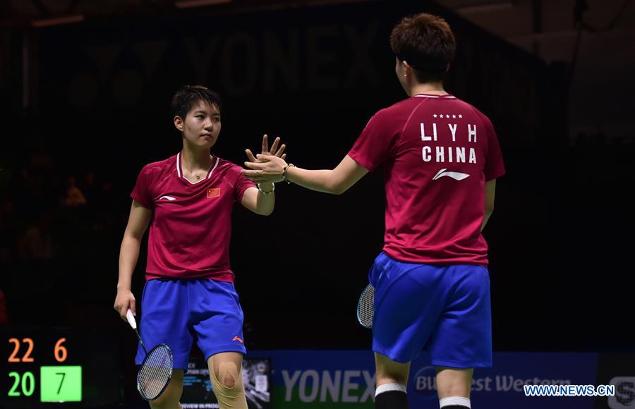 (SP)GERMANY-MULHEIM-BADMINTON-GERMAN OPEN 2019-WOMEN'S DOUBLES-FINAL