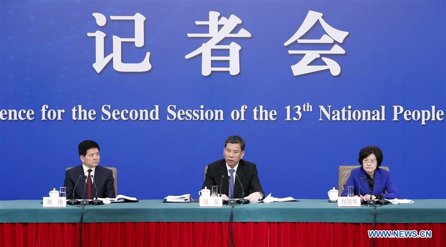 (TWO SESSIONS)CHINA-BEIJING-NPC-PRESS CONFERENCE (CN)