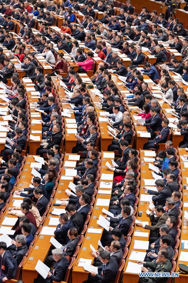 (TWO SESSIONS)CHINA-BEIJING-CPPCC-SECOND PLENARY MEETING (CN)