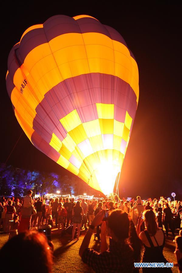 AUSTRALIA-CANBERRA-ENLIGHTEN FESTIVAL 