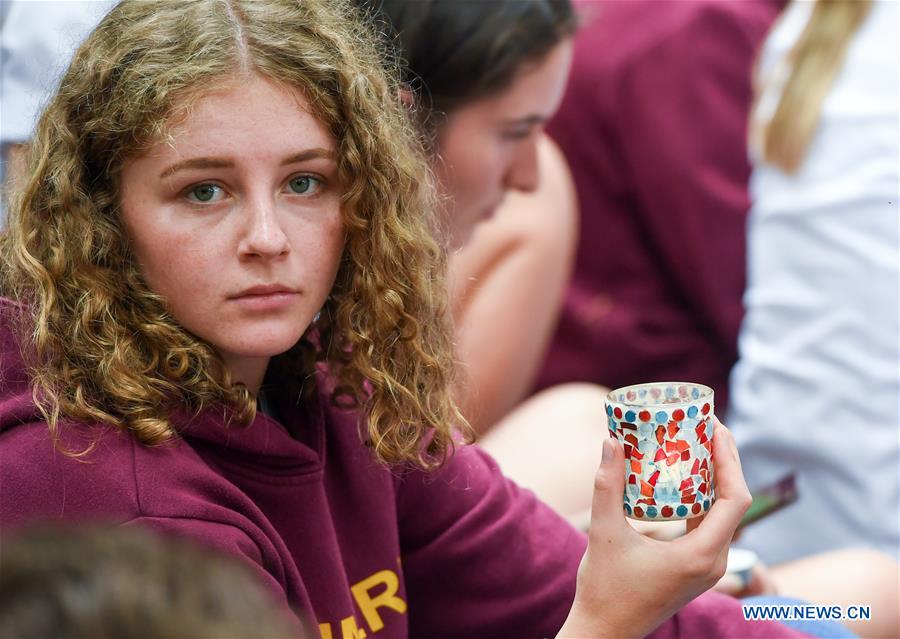 NEW ZEALAND-CHRISTCHURCH-STUDENTS-MOURNING