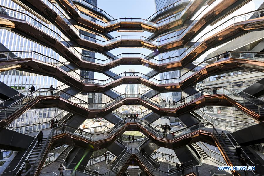 U.S.- NEW YORK-HUDSON YARDS-VESSEL