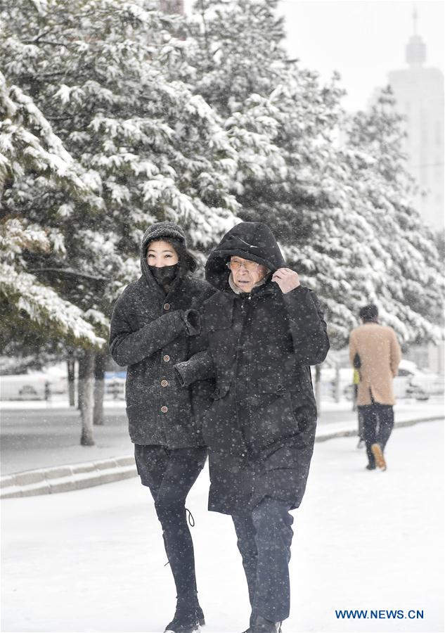 CHINA-JILIN-SNOWFALL (CN)