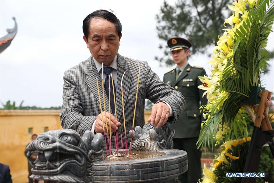 VIETNAM-THAI NGUYEN-CHINESE MARTYRS-TOMB SWEEPING