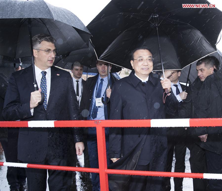 CROATIA-PELJESAC PENINSULA-CHINA-LI KEQIANG-PELJESAC BRIDGE PROJECT-VISIT