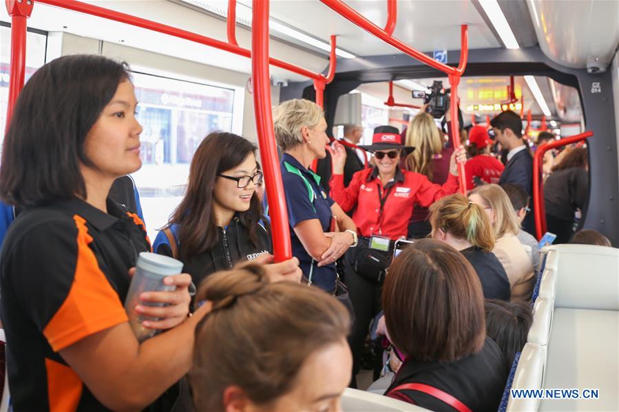 AUSTRALIA-CANBERRA-LIGHT RAIL-TRIAL