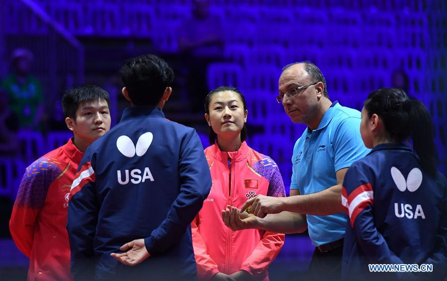 (SP)HUNGARY-BUDAPEST-TABLE TENNIS-WORLD CHAMPIONSHIPS-DAY 1