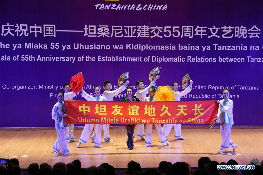 TANZANIA-DAR ES SALAAM-CHINA-CELEBRATION GALA