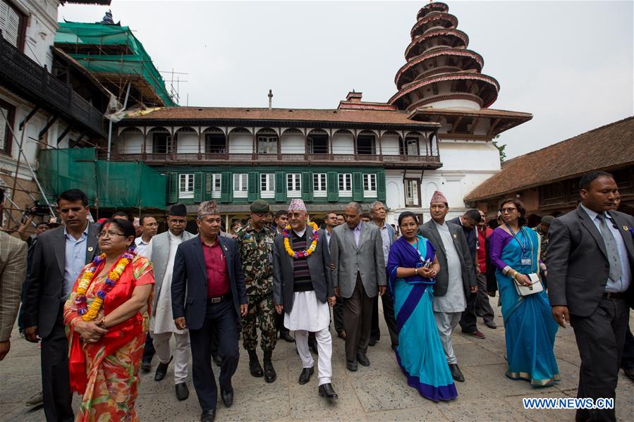 NEPAL-KATHMANDU-PM-EARTHQUAKE-4TH ANNIVERSARY