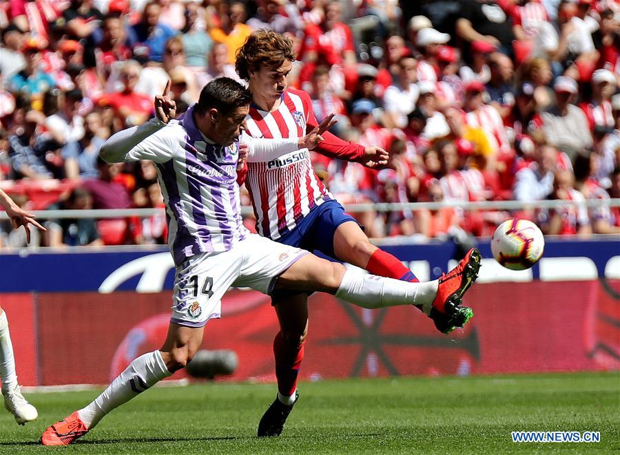 (SP)SPAIN-MADRID-SOCCER-SPANISH LEAGUE-ATLETICO VS VALLADOLID