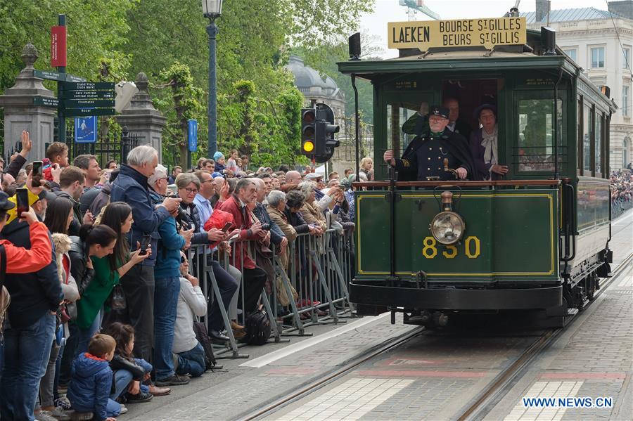 BELGIUM-BRUSSELS-TRAM PARADE