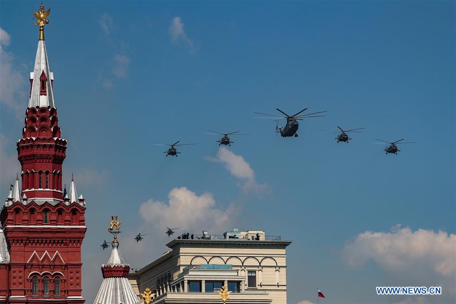 RUSSIA-MOSCOW-VICTORY DAY-PARADE-REHEARSAL