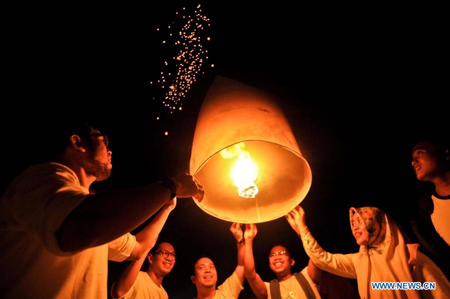 INDONESIA-MAGELANG-VESAK DAY-CELEBRATION