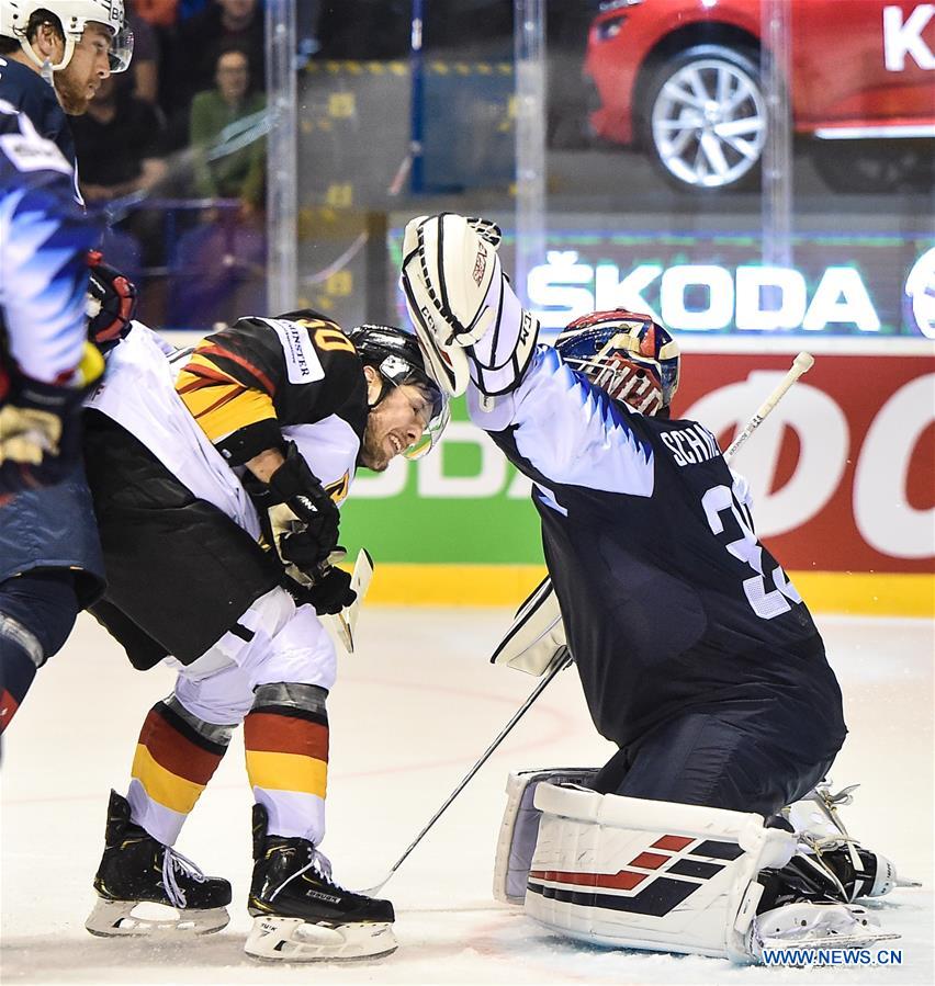 (SP)SLOVAKIA-KOSICE-ICE HOCKEY-IIHF-WORLD CHAMPIONSHIP-GROUP A-GER VS USA