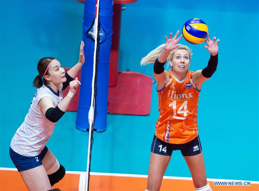 (SP)BRAZIL-BRASILIA-VOLLEYBALL-NATIONS LEAGUE-NETHERLANDS VS SOUTH KOREA