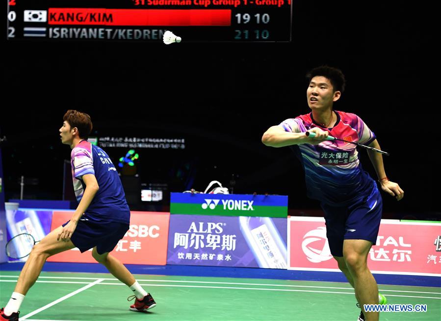 (SP)CHINA-NANNING-BADMINTON-SUDIRMAN CUP 2019(CN)