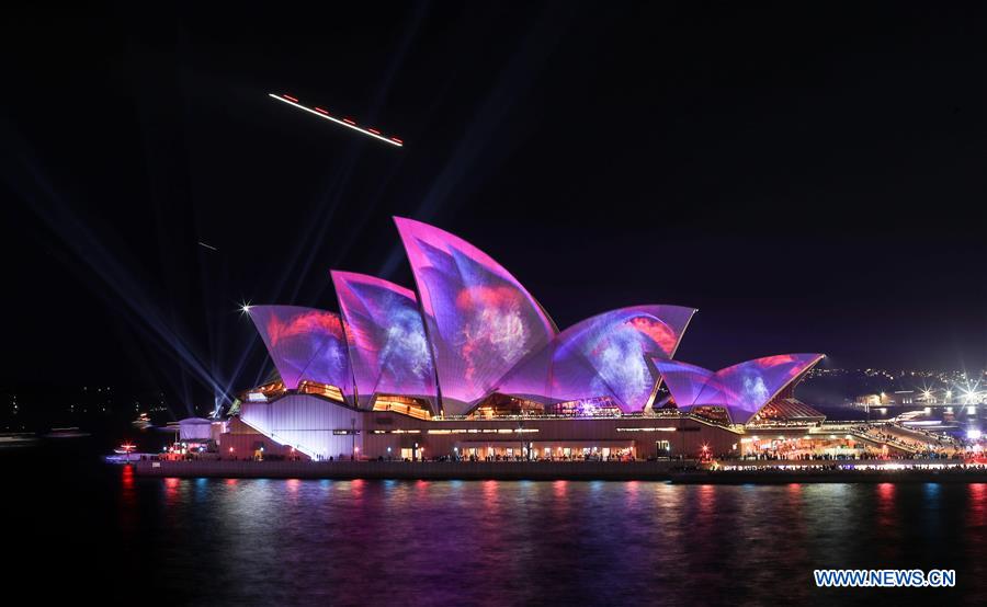 AUSTRALIA-SYDNEY-LIGHT SHOW