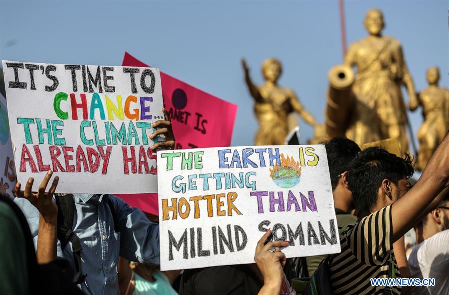 INDIA-MUMBAI-STRIKE-GLOBAL CLIMATE STRIKE