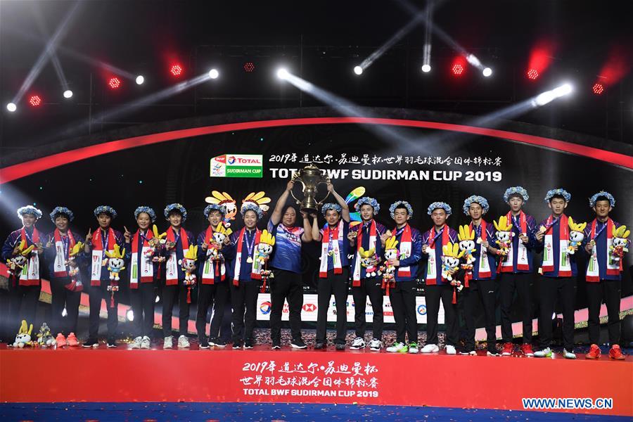 (SP)CHINA-NANNING-BADMINTON-SUDIRMAN CUP 2019(CN)