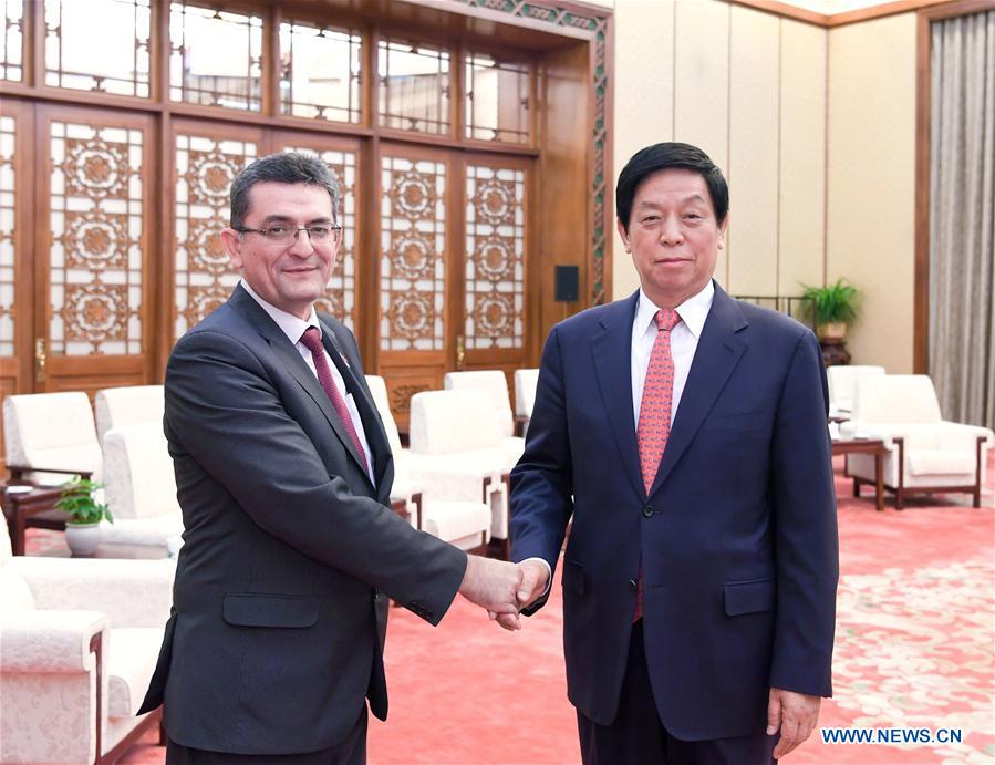 CHINA-BEIJING-LI ZHANSHU-SERBIA-MEETING (CN)