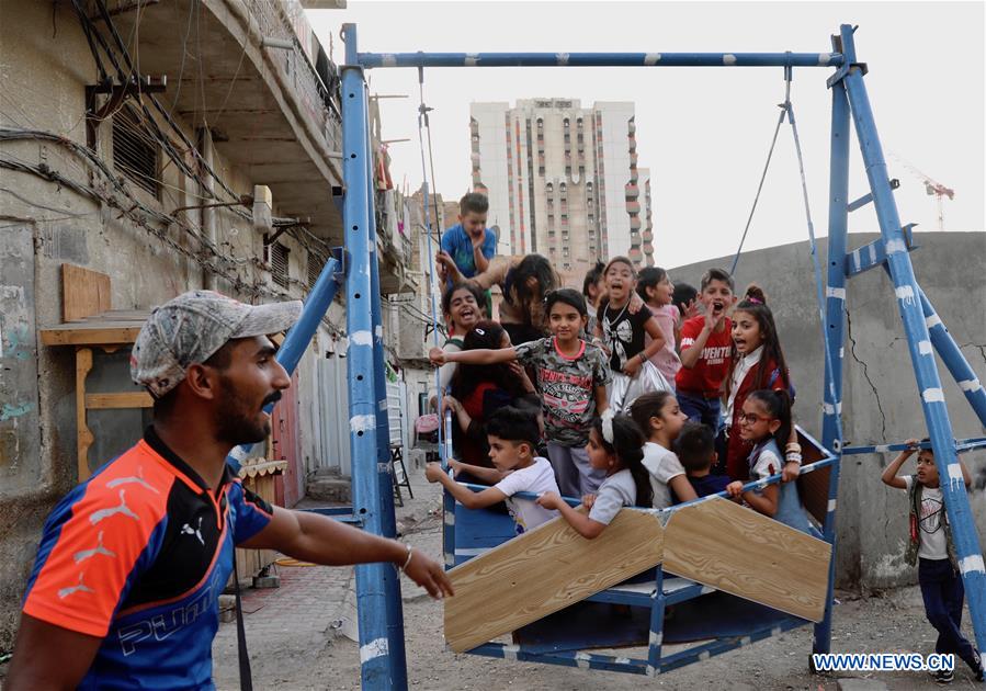 IRAQ-BAGHDAD-EID AL-FITR-CELEBRATIONS