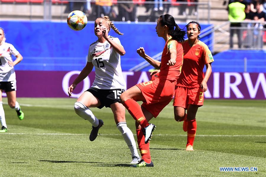 (SP)FRANCE-RENNES-2019 FIFA WOMEN'S WORLD CUP-GROUP B-GER VS CHN