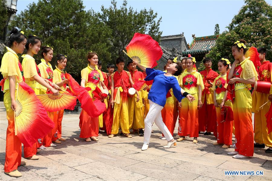 #CHINA-SHANDONG-ZAOZHUANG-INTANGIBLE CULTURAL HERITAGE (CN)