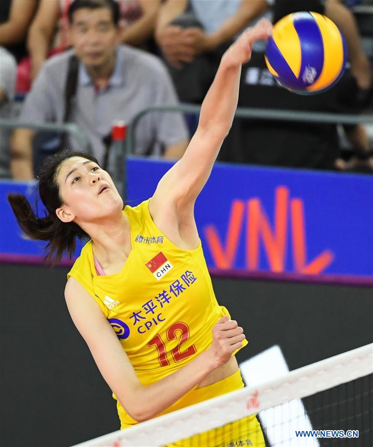 (SP)CHINA-GUANGDONG-JIANGMEN-VOLLEYBALL-NATIONS LEAGUE (CN)