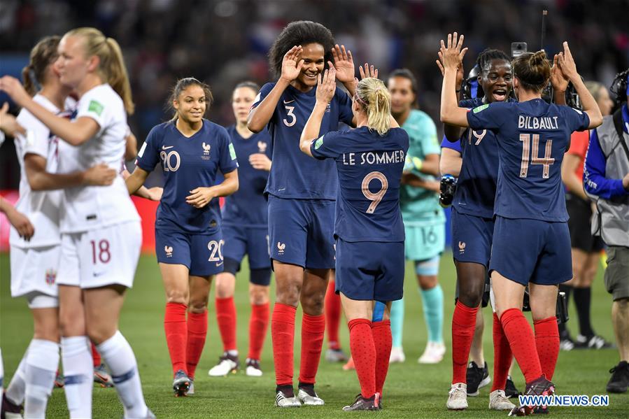 (SP)FRANCE-NICE-2019 FIFA WOMEN'S WORLD CUP-GROUP A-FRANCE VS NORWAY