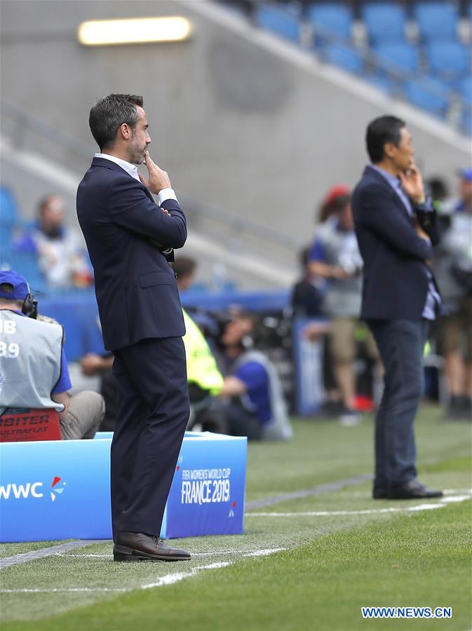 (SP)FRANCE-LE HAVRE-2019 FIFA WOMEN'S WORLD CUP-GROUP B-CHINA-SPAIN