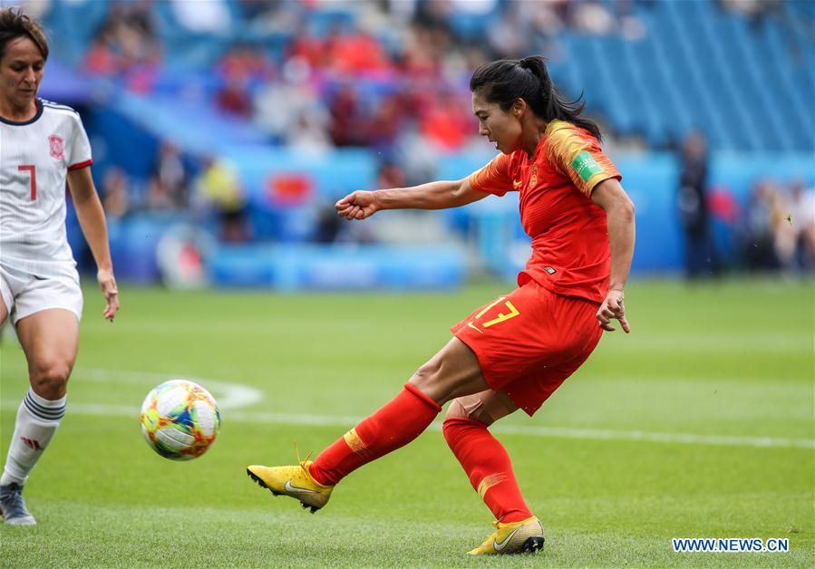 (SP)FRANCE-LE HAVRE-2019 FIFA WOMEN'S WORLD CUP-GROUP B-CHINA-SPAIN