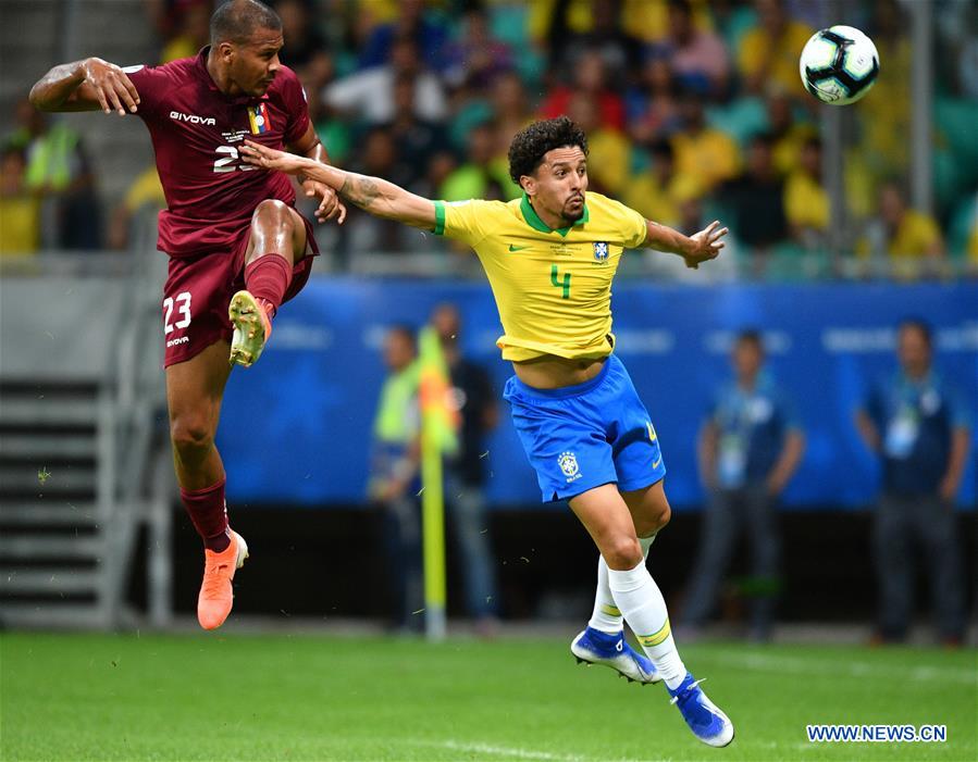 (SP)BRAZIL-SALVADOR-SOCCER-COPA AMERICA 2019-BRAZIL VS VENEZUELA